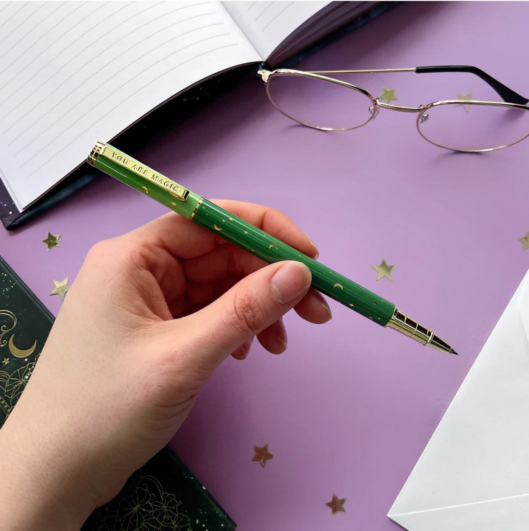 Green You are Magic Pen - The Quirky Cup Collective