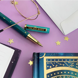 Teal You are Magic Pen - The Quirky Cup Collective