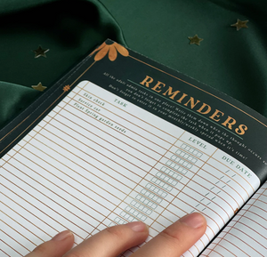 Dateless: Green Wonderfully Planner - The Quirky Cup Collective