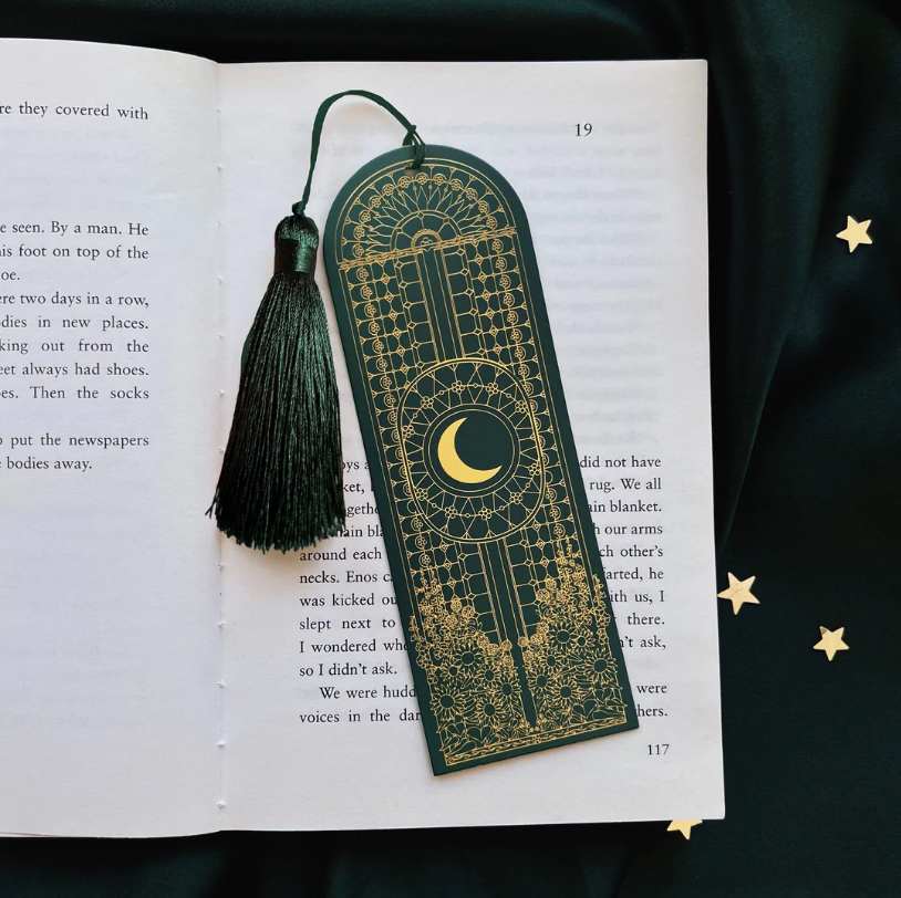 Iridescence Green Bookmark - The Quirky Cup Collective
