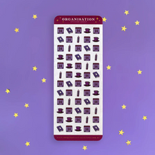 Load image into Gallery viewer, Organisation Planner Sticker Sheet - The Quirky Cup Collective
