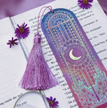 Load image into Gallery viewer, Iridescence Bookmark Purple - The Quirky Cup Collective
