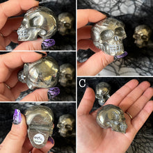 Load image into Gallery viewer, AKindHalloween: Pyrite Skull

